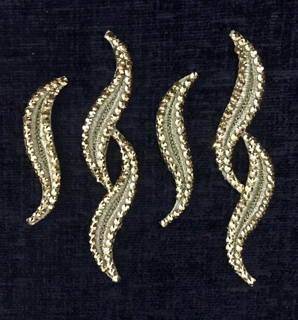Gold Athena Lace Strips