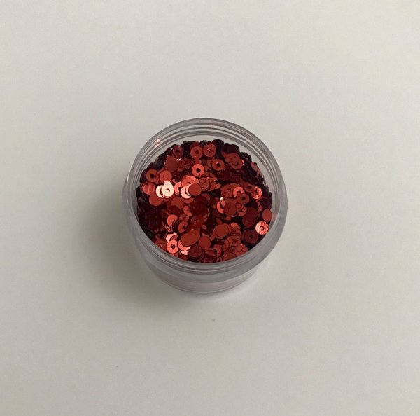 Chunky Ruby Red Glitter